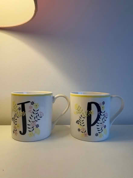 Photo of free NEXT initial mugs (Poynton Sk12 1qb) #2