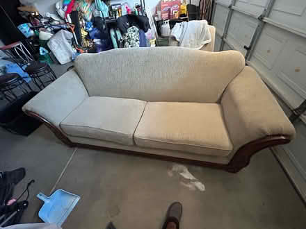 Photo of free Living room couch/loveseat (McCartney Ranch) #1