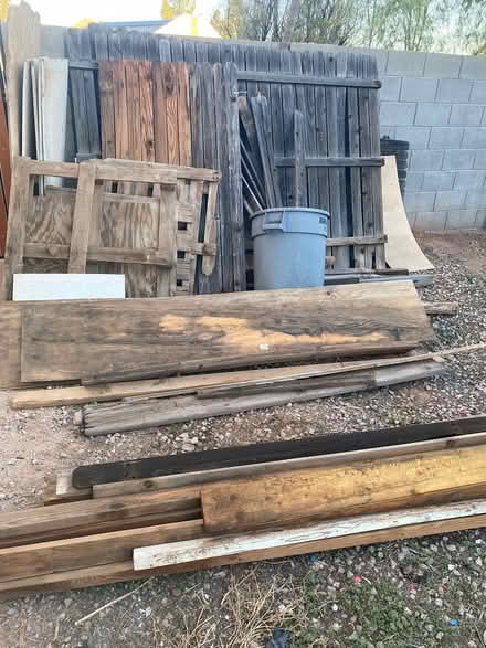 Photo of free old wood (Southern & Gilbert in Mesa) #1