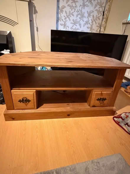 Photo of free Corner TV stand unit (Penwortham Lane PR1) #1