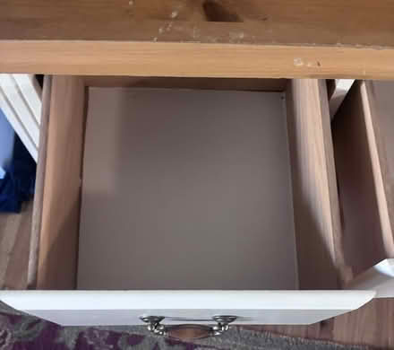 Photo of free Wooden Desk with 4 Drawers (Eastern Lake View Terrace) #3