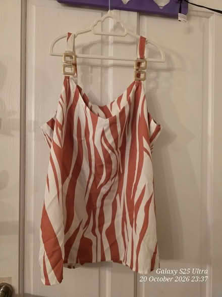 Photo of free Red Zebra-Printed Top (Spondon DE21) #1