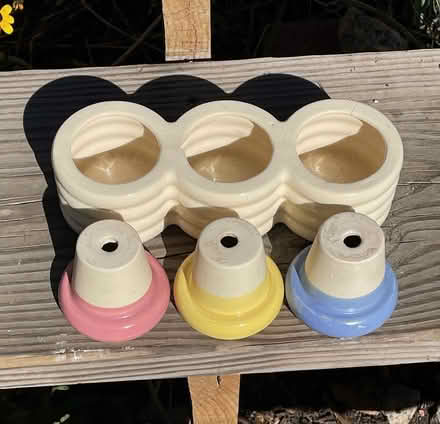 Photo of free 2 vintage plant holders (Rogers Park) #2