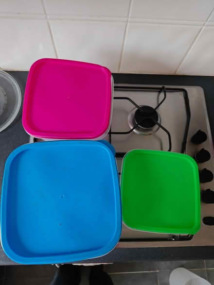 Photo of free 3 plastic lunch boxes (Surrey Quays SE8) #3
