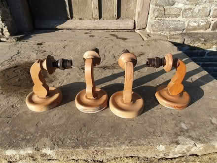 Photo of free Set of 4 oak wall lights (Dutlas LD7) #1
