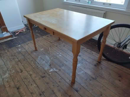 Photo of free wooden table (Prestonfield EH16) #1