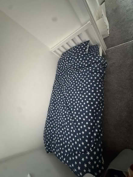 Photo of free Kids single bed frame (white) (Woodford IG8) #1