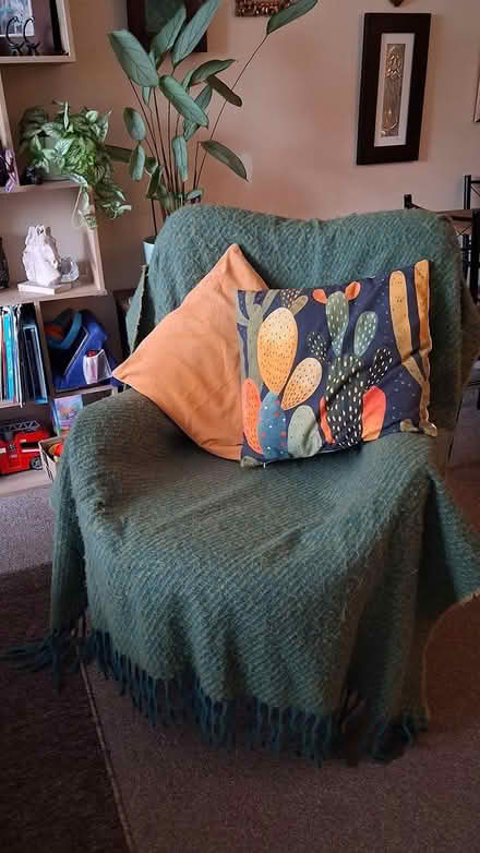 Photo of free Yellow chair (ST3 5TA Anchor rd area.) #4