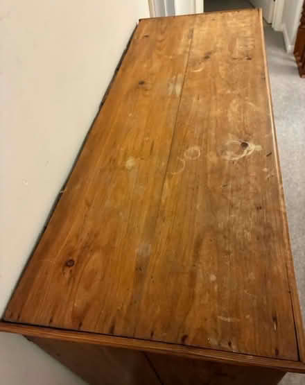 Photo of free Old wooden chest of drawers (Gillingham ME7) #3