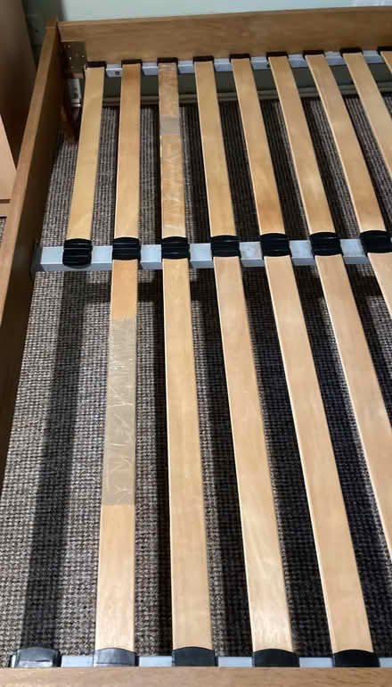 Photo of free Wooden King Size Bed (& mattress) (Mapperley NG3) #3