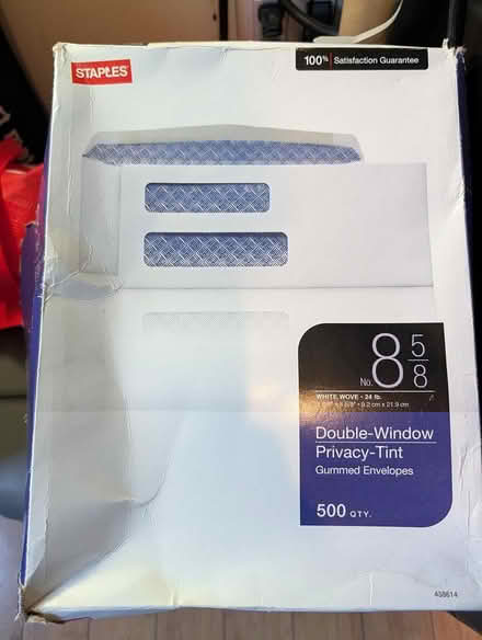 Photo of free Box of Double-Window Envelopes (Chelsea (25th St and 7th Ave)) #1