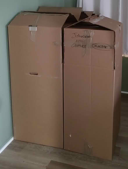 Photo of free 5 Wardrobe boxes (Oceanside - Melrose & Santa Fe) #1