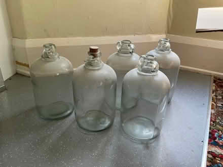 Photo of free demijohns (Burbage SK17) #1