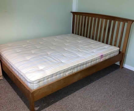 Photo of free Wooden King Size Bed (& mattress) (Mapperley NG3) #4