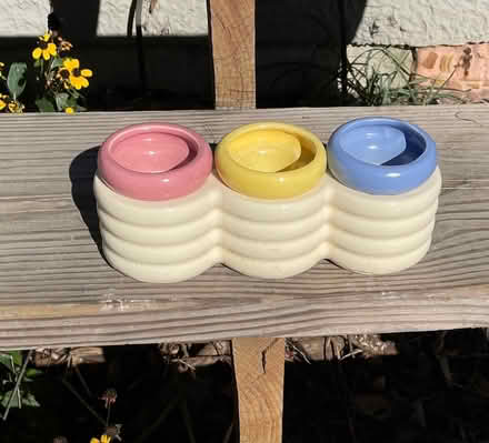 Photo of free 2 vintage plant holders (Rogers Park) #1