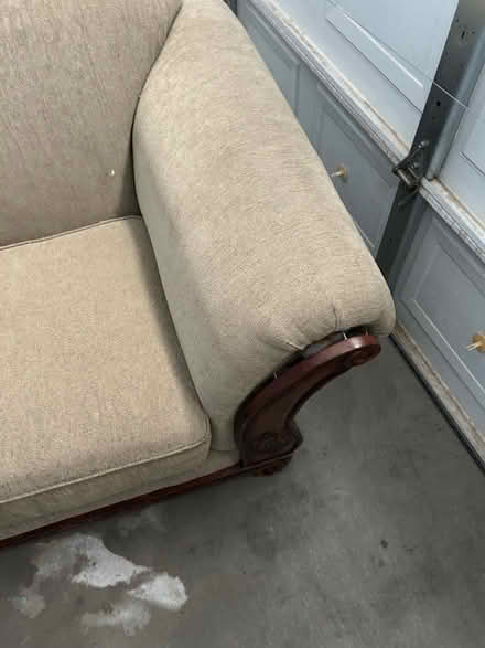 Photo of free Living room couch/loveseat (McCartney Ranch) #3