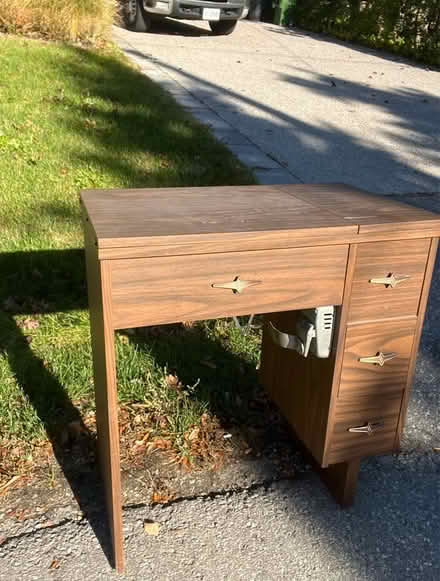 Photo of free Curb alert - vintage sewing machine (The East Mall) #2