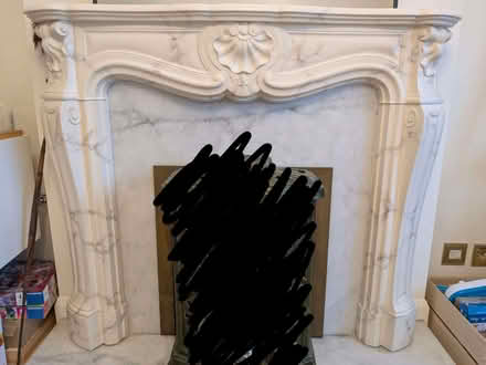 Photo of free Marble effect fire surround (Stoughton GU2) #1