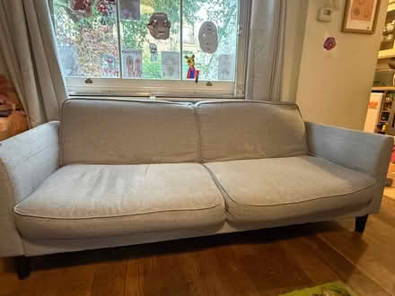 Photo of free Grey sofa bed (Askew Road W12) #1