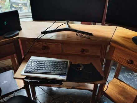 Photo of free 3 Ash Wood Tables/Desk (Lochend EH6) #1