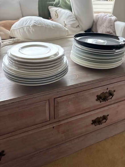 Photo of free Plates, side plates , bowls (Blacklands TN34) #1