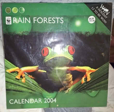 Photo of free 2 sealed old calendars from 2004 posters craft project (Low Beechburn DL15) #2