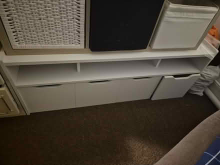 Photo of free White storage bench (N15, near Downhills Park) #1