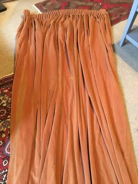 Photo of free Long russet curtains (Tranent EH33) #2