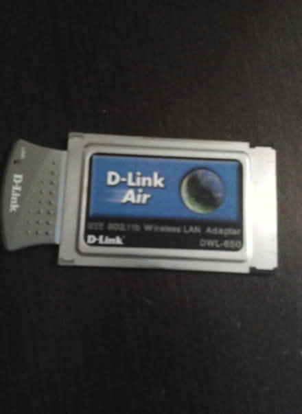 Photo of free D-Link Air PCMCIA DWL-650 Wireless LAN Adapter (Staines-upon-Thames TW18) #1
