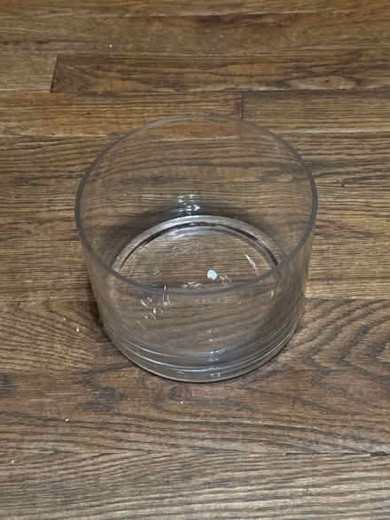 Photo of free Round Glass Planter (Clason Point Bronx NY) #2