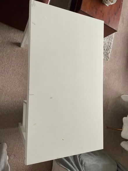 Photo of free White desk (Chalker's Corner TW10) #3