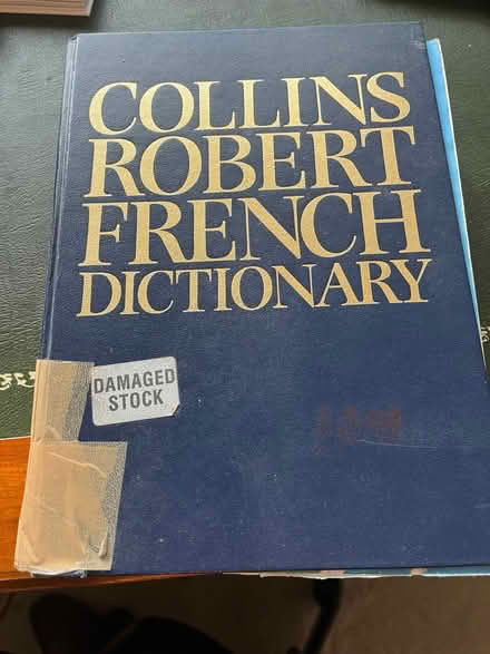 Photo of free Large Collins French dictionary (Newton Mearns G77) #1
