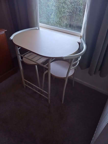 Photo of free Small table and chairs, ideal for breakfast (Dunfermline KY11) #1