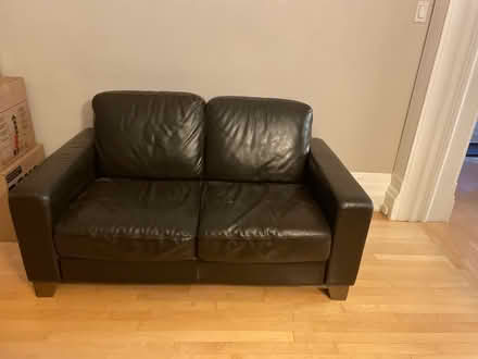 Photo of free Natuzzi Brown couch (Centretown) #1