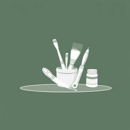 Photo of free Perfectly good art supplies and paints (Hampstead Garden Suburb N2) #1