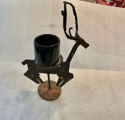 Photo of free Metal Deer Candle Holder (Palos Park) #2