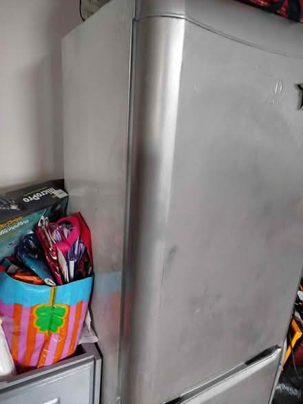 Photo of free Silver Fridge Freezer (Sm3) #3