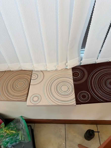Photo of free 3 decorative fabric plaques (Dingle - L8) #1