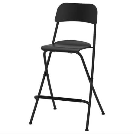 Photo of free Foldable bar stoolx2 Ikea FRANKLIN (Blackrock) #1