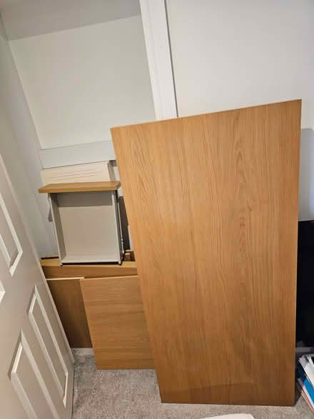 Photo of free Old IKEA Malm desk to rebuild or for parts (Trumpington Ward CB2) #1