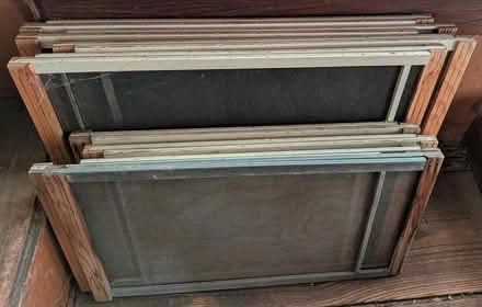 Photo of free old rain screens (Anna st in Teaneck) #1