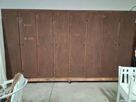 Photo of free Old wooden cabinet (Spring Lake) #2