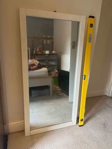 Photo of free Mirror with wooden frame (Sheffield S20) #1