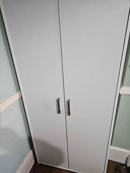 Photo of free Triple wardrobe with integrated drawers. IKEA. Dismantled.. (Fords Farm RG30) #1