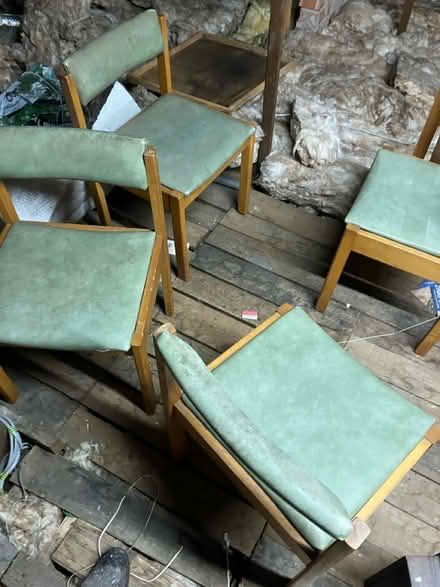 Photo of free 5 retro dining chairs (Adlington PR6) #1