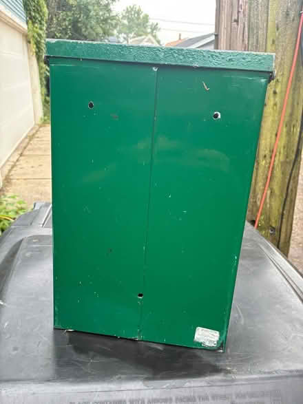 Photo of free Green Metal Mail Box (Evanston, near Penny Park) #3