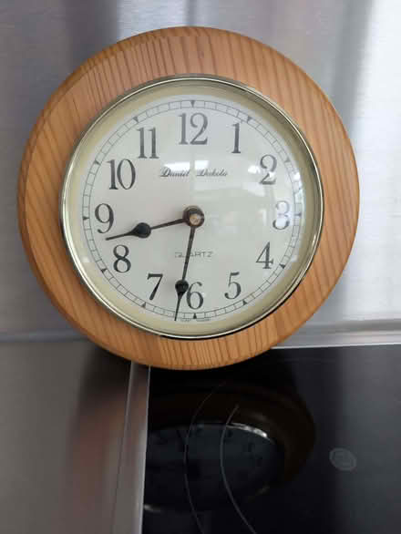 Photo of free Pine framed wall clock (Wimbledon SW19) #1