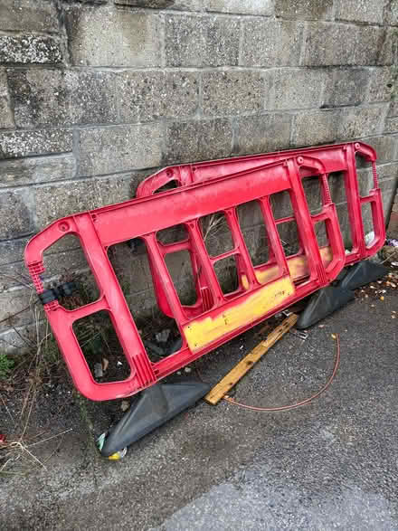 Photo of free 4x Barriers (Alderney, Poole BH12) #1