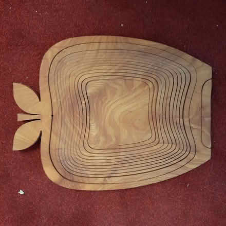 Photo of free Fold flat wooden fruit basket (Whitnash CV31) #1