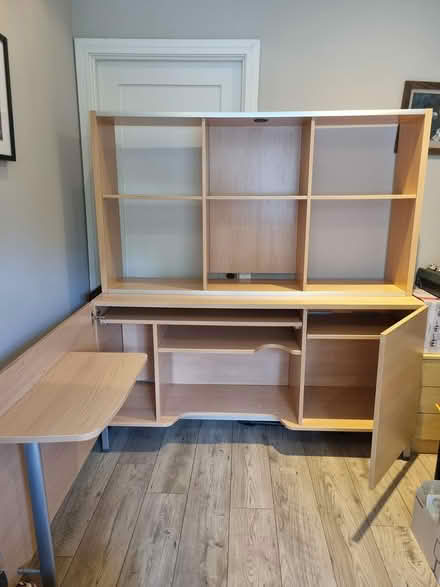 Photo of free Pull out desk and shelf unit (Herbert Road, Bray) #1